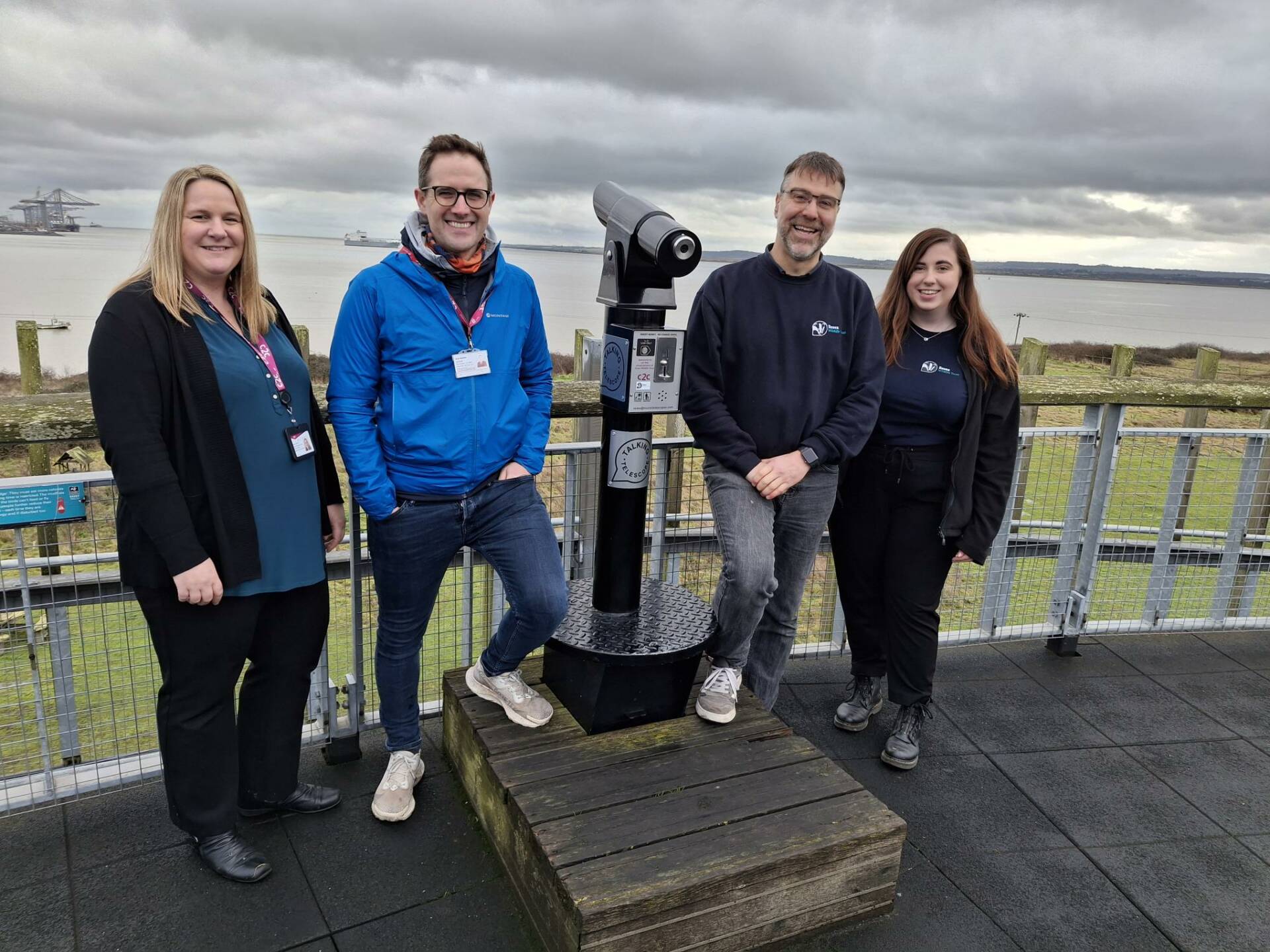  67a5dfbba59e3 67a5dfbba59e4c2c Team With Ewt Team Next To The Talking Telescope.jpg